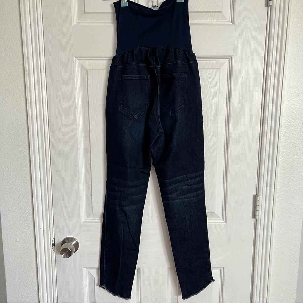 Jessica Simpson | Maternity Skinny Dark Wash Jeans - Picture 2 of 8